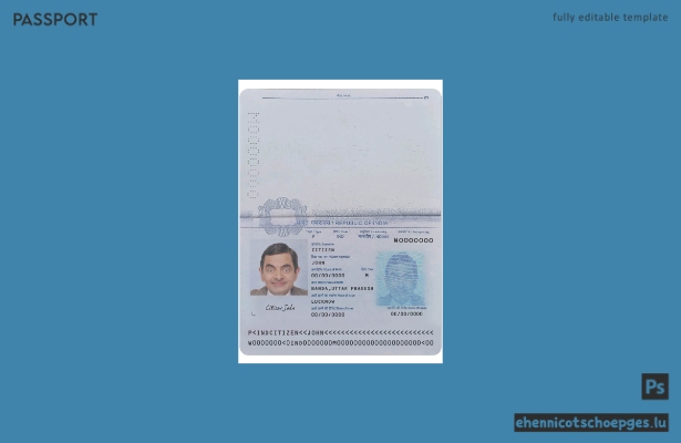 Indien-Pass 2020 – Aktuelle Beispielvorschau